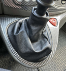 Renault Trafic 2001–2015 Leren versnellingspookhoes foto 1