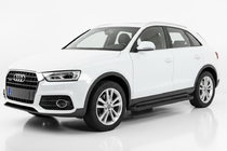 Audi Q3 2011–2019 Allmond Black side steps (2 st., aluminium) foto 1