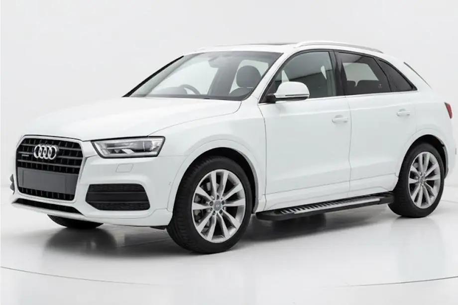 Audi Q3 2011–2019 Side steps Line (2 stuks, aluminium) Image