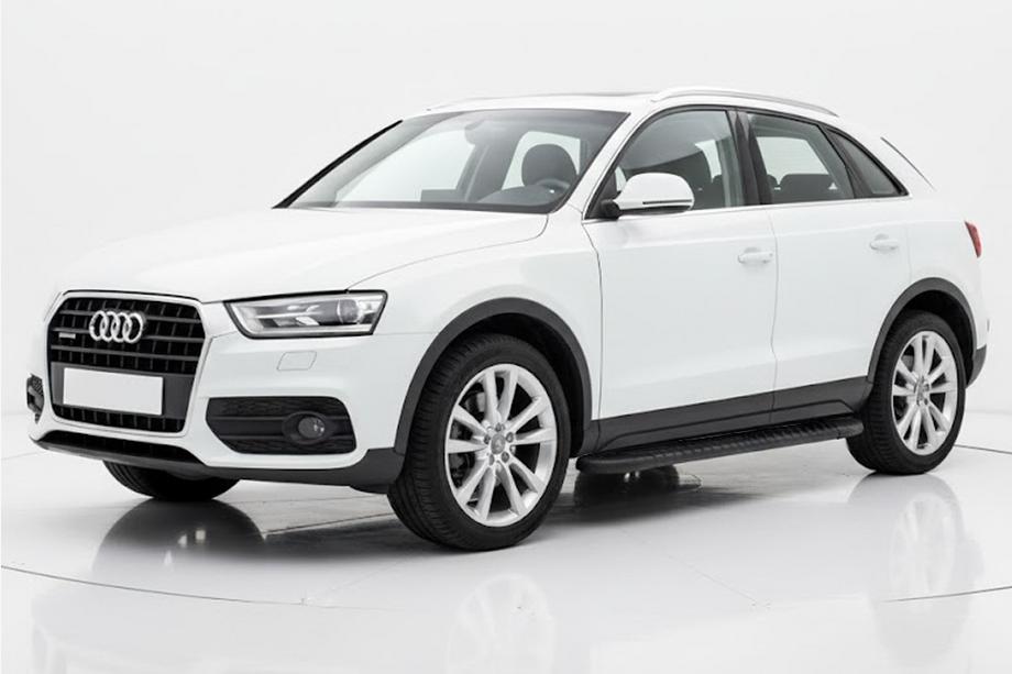 Audi Q3 2011–2019 Bosphorus Black side steps (2 st., aluminium) Image