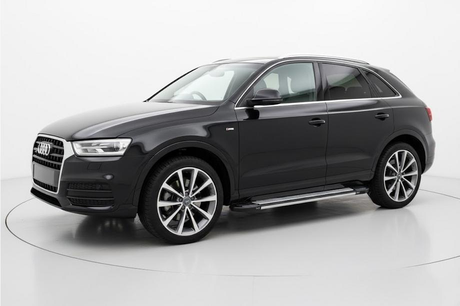 Audi Q3 2011–2019 Rainbow zijtreden (set van 2, aluminium) Image