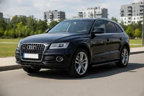 Audi Q5 2008–2017 Allmond Black side steps (2 st., aluminium) foto 1
