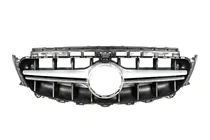Mercedes E-Klasse Coupé C238 2016–2024 Voorgrille in E63 AMG-design Silver (voor Avantgarde/AMG-Line/E43/E53 2016-2020) foto 1