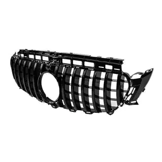 GT Panamericana Black voorgrille (voor Avantgarde/AMG-Line/E43 AMG/E53 AMG 2016-2020) foto 3