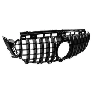 GT Panamericana Black voorgrille (voor Avantgarde/AMG-Line/E43 AMG/E53 AMG 2016-2020) foto 4