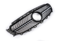 Mercedes E-Klasse Coupé C238 2016–2024 Diamond Black voorgrille (voor Avantgarde/AMG-Line/E43 AMG/E53 AMG 2016-2020) Met camerabevestiging foto 4