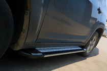 Chery Tiggo 1 2005–2016 Rainbow side steps (2 stuks, aluminium) foto 1