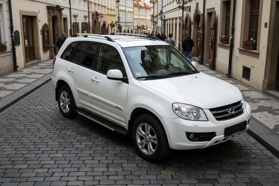 Chery Tiggo 1 2005–2016 Duru zijtreden (set van 2, aluminium) Foto 1