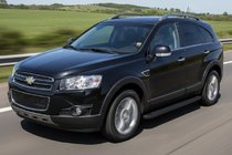 Chevrolet Captiva 2006–2019 Allmond Black side steps (2 st., aluminium) foto 1