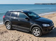 Chevrolet Captiva 2006–2019 RedLine Black zijsteps (set van 2, aluminium) foto 2