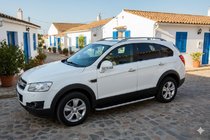 Chevrolet Captiva 2006–2019 Side steps Tayga Grey (2 stuks, aluminium) foto 1