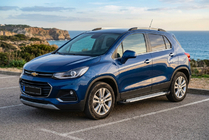 Chevrolet Trax 2012–2023 Side steps Allmond Grey (2 stuks, aluminium) foto 1