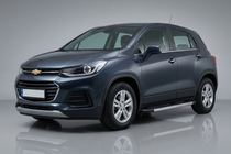 Chevrolet Trax 2012–2023 Duru side steps (2 stuks, aluminium) foto 1