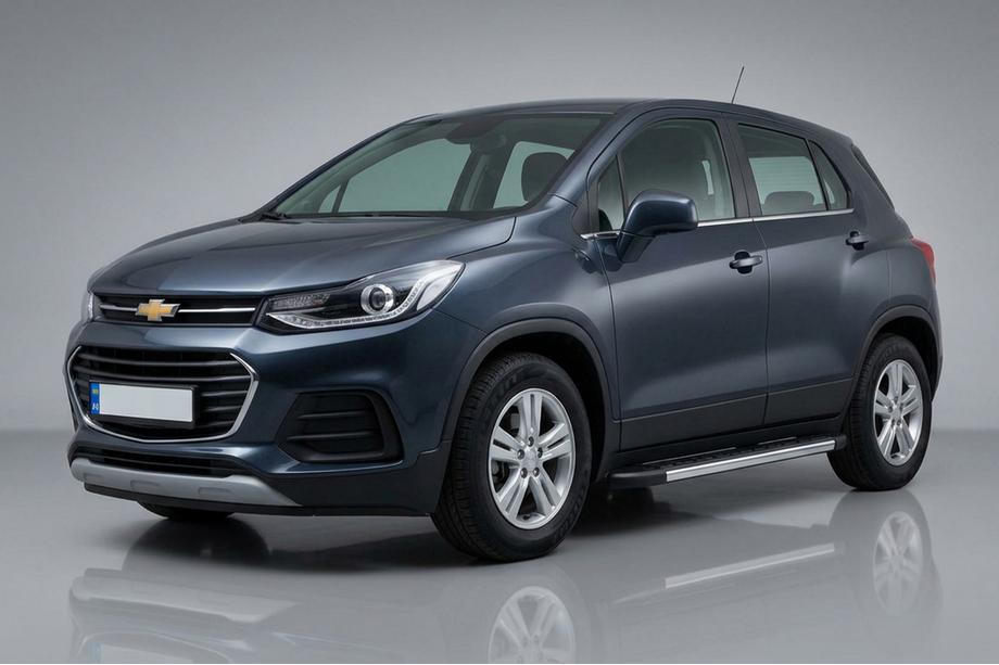 Chevrolet Trax 2012–2023 Duru side steps (2 stuks, aluminium) Image