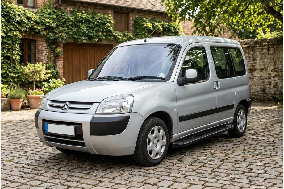 Citroen Berlingo 1996–2008 Allmond Black zijtreden (2 st., aluminium) Image