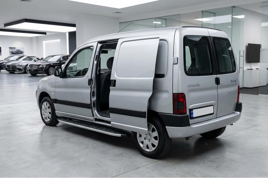 Citroen Berlingo 1996–2008 Fullmond side steps (2 stuks, aluminium) Image