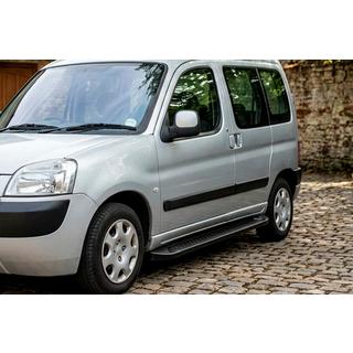 Allmond Black zijtreden (2 st., aluminium) Peugeot Partner 1996–2008 foto 1