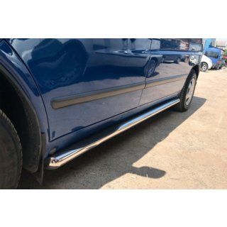 Sidebars (2 stuks, RVS) Mercedes Vito W638 1996–2003 foto 2
