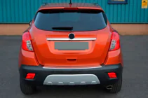Chevrolet Trax 2012–2023 OmsaLine RVS achterbumperbeschermer foto 3