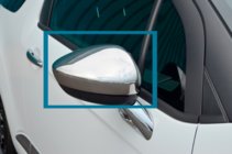 Citroen DS-3 2009–2016 Spiegelkappen (2 stuks, RVS) OmsaLine - Italiaans roestvrij staal foto 2
