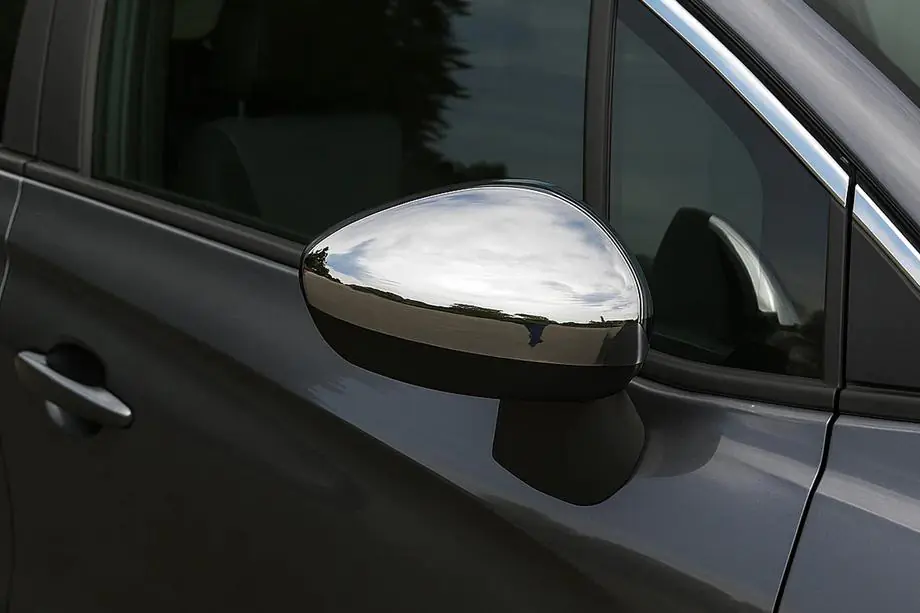 Citroen DS-3 2009–2016 Spiegelkappen (2 stuks, RVS) Image