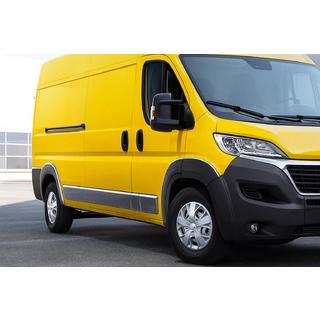 RVS deurstrips (set) Fiat Ducato 2006–2025 foto 1