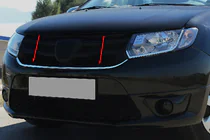 Dacia Logan MCV 2013–2020 RVS sierstrip onder grille (1 st.) foto 1