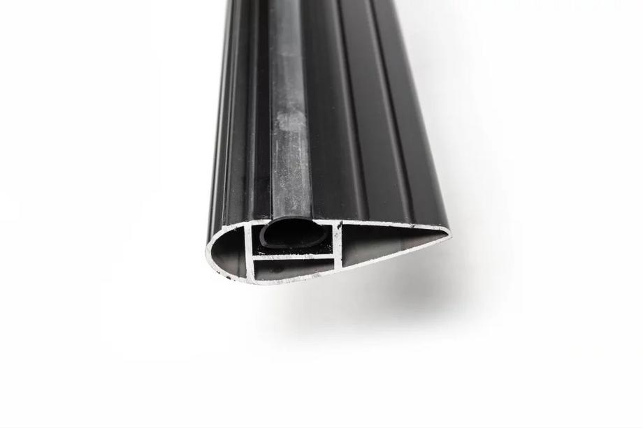 Range Rover III L322 2002–2012 Dakdragers (dwarsdragers) voor vaste bevestigingspunten, afsluitbaar Wingbar V3 (2 st.) Zwart Foto 11