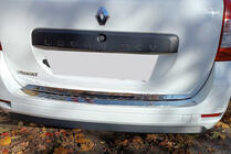 Renault Logan MCV 2013–2022 Kofferbakrand (RVS) foto 2