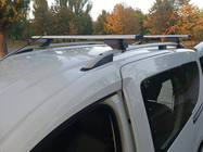 Dacia Dokker 2013–2022 Dakdragers (dwarsbalken) voor standaard dakrails, afsluitbaar Wizard V1 (2 stuks) 135 cm, Zwart foto 1