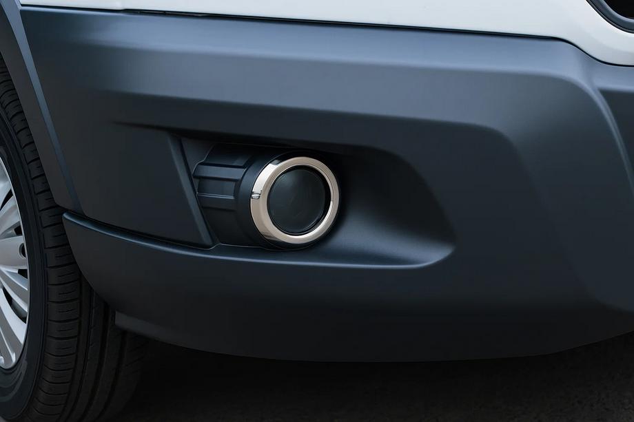 Ford Transit 2014– RVS chromen afdekkappen voor mistlampen 2014-2018 (2 stuks) Image