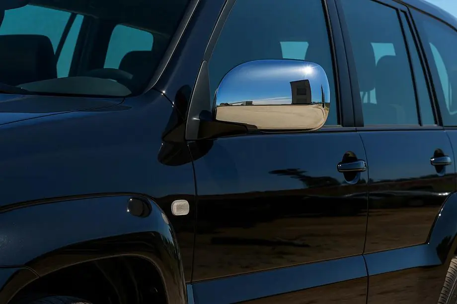 Lexus GX470 2002–2009 RVS spiegelkappen (2 stuks) Image