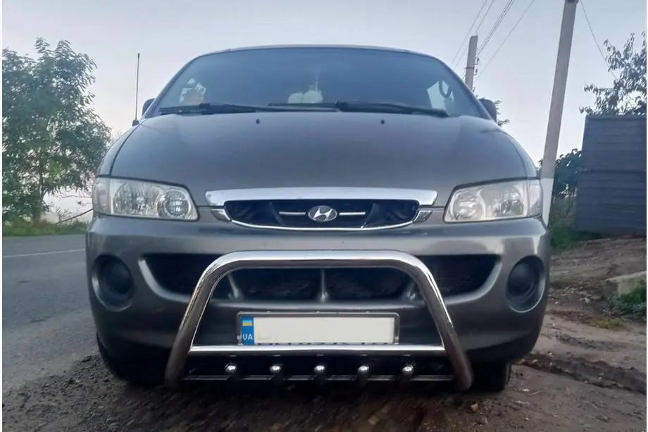 Hyundai H200, H1, Starex 1998–2007 RVS bullbar WT003 Foto 1
