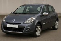 Renault Clio III 2005–2012 RVS spiegelkappen (set van 2) foto 1