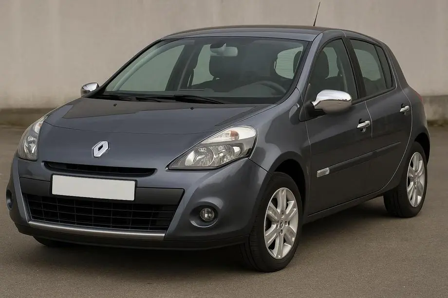 Renault Clio III 2005–2012 RVS spiegelkappen (set van 2) Image