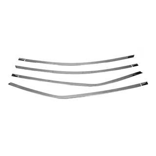 Bovenste sierstrip (4 stuks, RVS) Toyota Corolla 2013–2019 foto 3