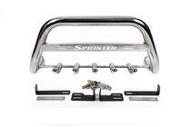 Mercedes Sprinter W906 2006–2018 RVS bullbar WT003 60 mm, met opschrift foto 4