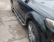 Audi Q7 2005–2015 OEM side steps (2 stuks, aluminium) foto 7