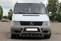 Mercedes Vito W638 1996–2003 Bullbar WT003/4 (RVS) zonder opschrift, 51 mm foto 3