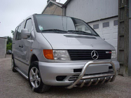 Mercedes Vito W638 1996–2003 Bullbar WT003/4 (RVS) zonder opschrift, 51 mm foto 6
