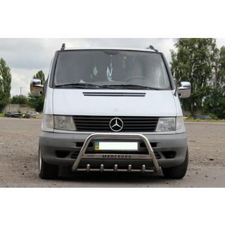 Bullbar WT003/4 (RVS) Mercedes Vito W638 1996–2003 foto 3