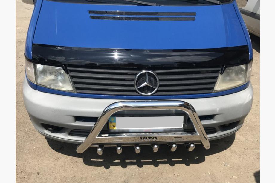 Mercedes Vito W638 1996–2003 Bullbar WT003/4 (RVS) zonder opschrift, 51 mm Image