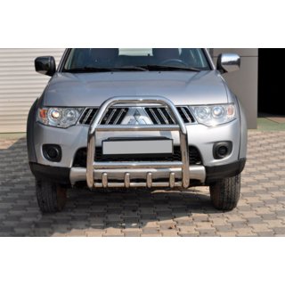 RVS bullbar QT007 Mitsubishi L200 2006–2015 foto 1