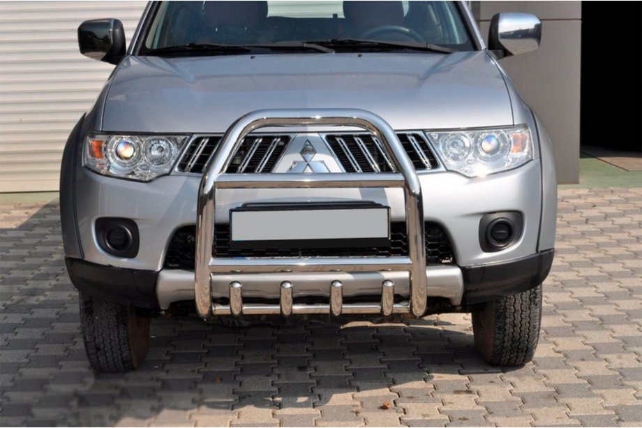 Mitsubishi L200 2006–2015 RVS bullbar QT007 Image