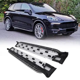 OEM side steps (2 stuks, aluminium) Porsche Cayenne 2010–2017 foto 1