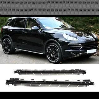 OEM side steps (2 stuks, aluminium) Porsche Cayenne 2010–2017 foto 3
