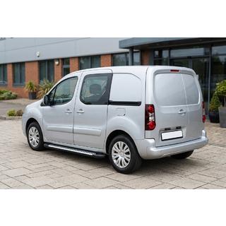 Line side steps (set van 2, aluminium) Citroen Berlingo 2008–2018 foto 1