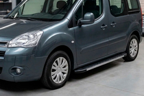 Peugeot Partner Tepee 2008–2018 Duru zijtreden (set van 2, aluminium) foto 1