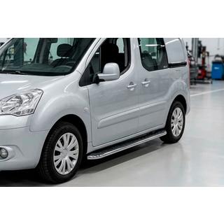 Maydos V1 zijtreden (set 2 stuks, aluminium + RVS) Peugeot Partner Tepee 2008–2018 foto 1
