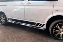 Volkswagen T5 Transporter 2003–2010 Sidebars (set van 2, RVS) 60 mm, korte wielbasis foto 7